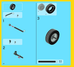 LEGO 7291 instructions page 34 – build guide
