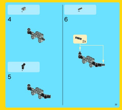 LEGO 7291 instructions page 39 – build guide