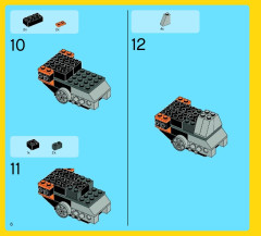 LEGO 7291 instructions page 6 – build guide