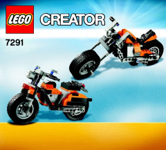 LEGO 7291 instructions page 1 – build guide
