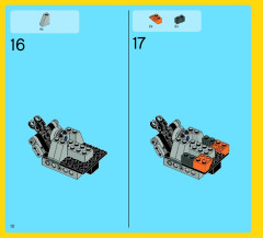 LEGO 7291 instructions page 10 – build guide