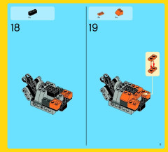 LEGO 7291 instructions page 11 – build guide