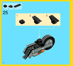 LEGO 7291 instructions page 18 – build guide