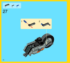 LEGO 7291 instructions page 20 – build guide