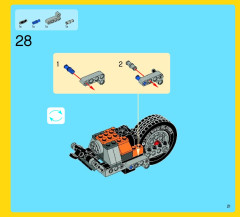 LEGO 7291 instructions page 21 – build guide