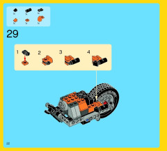 LEGO 7291 instructions page 22 – build guide