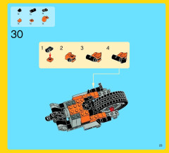 LEGO 7291 instructions page 23 – build guide
