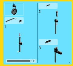 LEGO 7291 instructions page 25 – build guide
