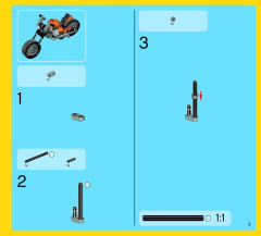LEGO 7291 instructions page 3 – build guide
