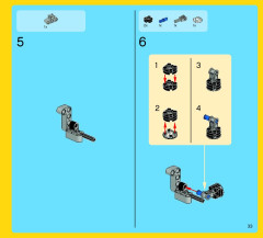 LEGO 7291 instructions page 33 – build guide