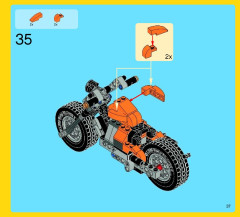 LEGO 7291 instructions page 37 – build guide