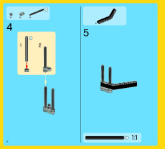 LEGO 7291 instructions page 4 – build guide
