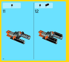 LEGO 7291 instructions page 44 – build guide