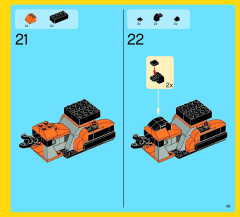 LEGO 7291 instructions page 49 – build guide