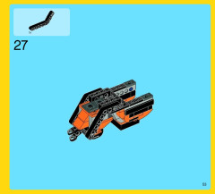 LEGO 7291 instructions page 53 – build guide