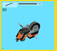 LEGO 7291 instructions page 60 – build guide