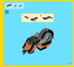 LEGO 7291 instructions page 61 – build guide