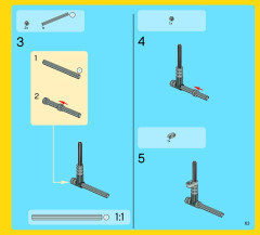 LEGO 7291 instructions page 63 – build guide