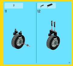 LEGO 7291 instructions page 67 – build guide