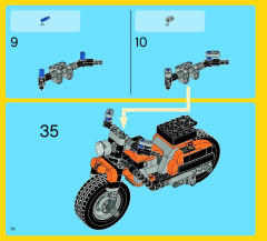 LEGO 7291 instructions page 74 – build guide