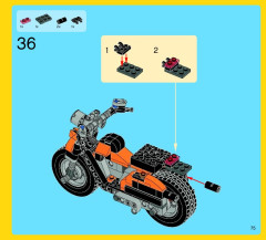 LEGO 7291 instructions page 75 – build guide