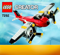 LEGO 7292 instructions page 1 – build guide