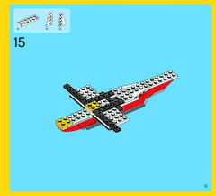 LEGO 7292 instructions page 13 – build guide