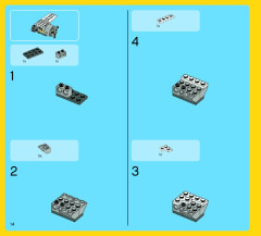 LEGO 7292 instructions page 14 – build guide