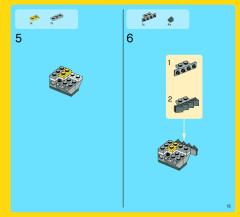 LEGO 7292 instructions page 15 – build guide