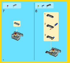 LEGO 7292 instructions page 16 – build guide