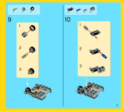 LEGO 7292 instructions page 17 – build guide