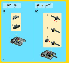 LEGO 7292 instructions page 18 – build guide