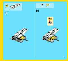 LEGO 7292 instructions page 19 – build guide