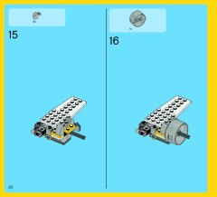 LEGO 7292 instructions page 20 – build guide