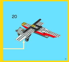 LEGO 7292 instructions page 23 – build guide