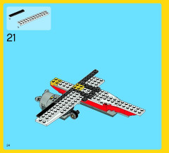 LEGO 7292 instructions page 24 – build guide