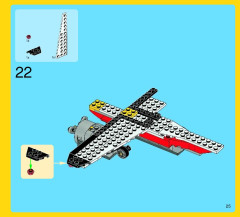 LEGO 7292 instructions page 25 – build guide