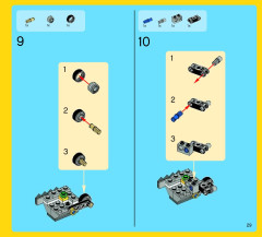 LEGO 7292 instructions page 29 – build guide