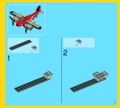 LEGO 7292 instructions page 3 – build guide