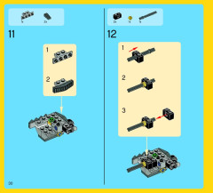 LEGO 7292 instructions page 30 – build guide