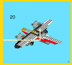LEGO 7292 instructions page 35 – build guide