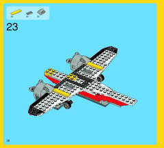 LEGO 7292 instructions page 38 – build guide
