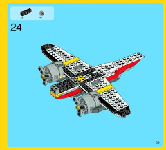 LEGO 7292 instructions page 39 – build guide