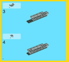 LEGO 7292 instructions page 4 – build guide