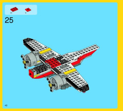 LEGO 7292 instructions page 40 – build guide