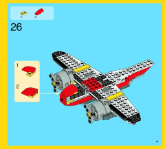 LEGO 7292 instructions page 41 – build guide