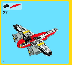 LEGO 7292 instructions page 42 – build guide