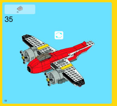 LEGO 7292 instructions page 50 – build guide
