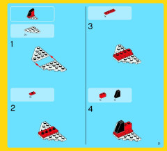LEGO 7292 instructions page 51 – build guide