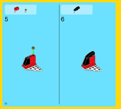 LEGO 7292 instructions page 52 – build guide